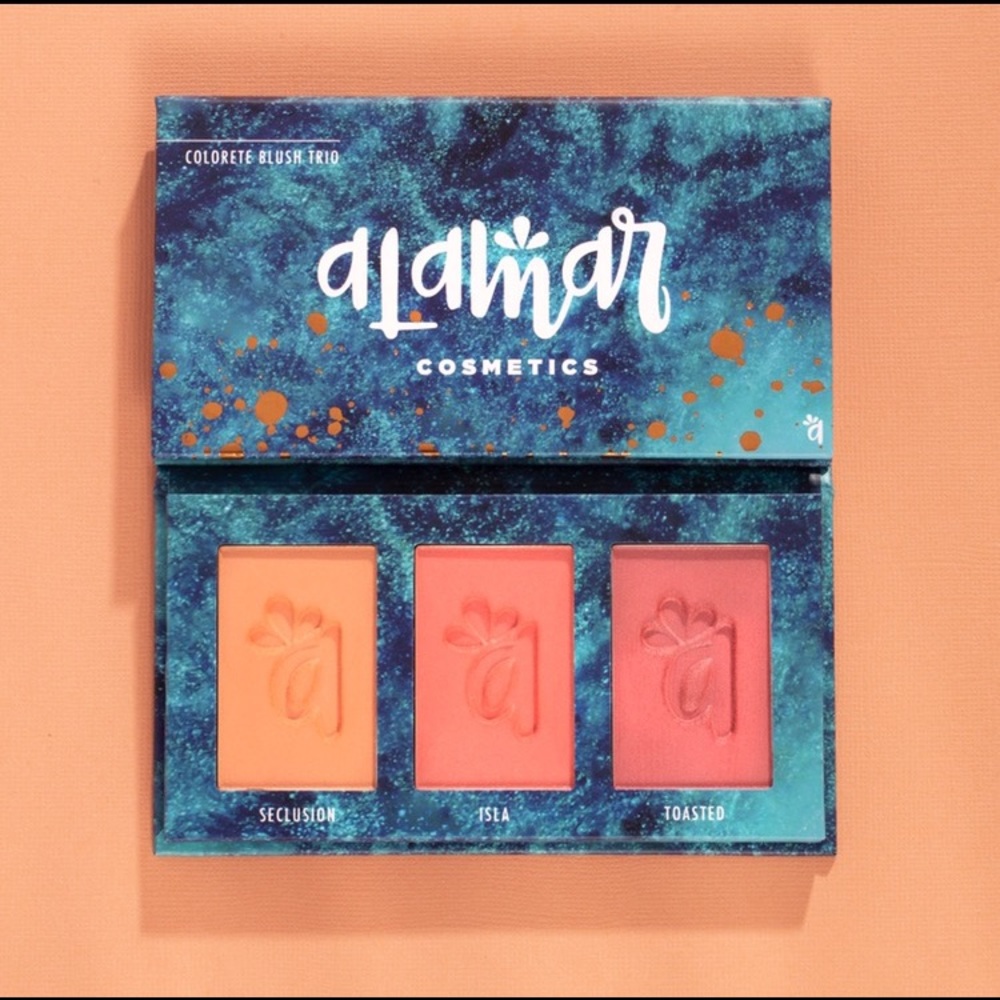 Alamar Cosmetics Colorete Blush Trio - Medium/Tan